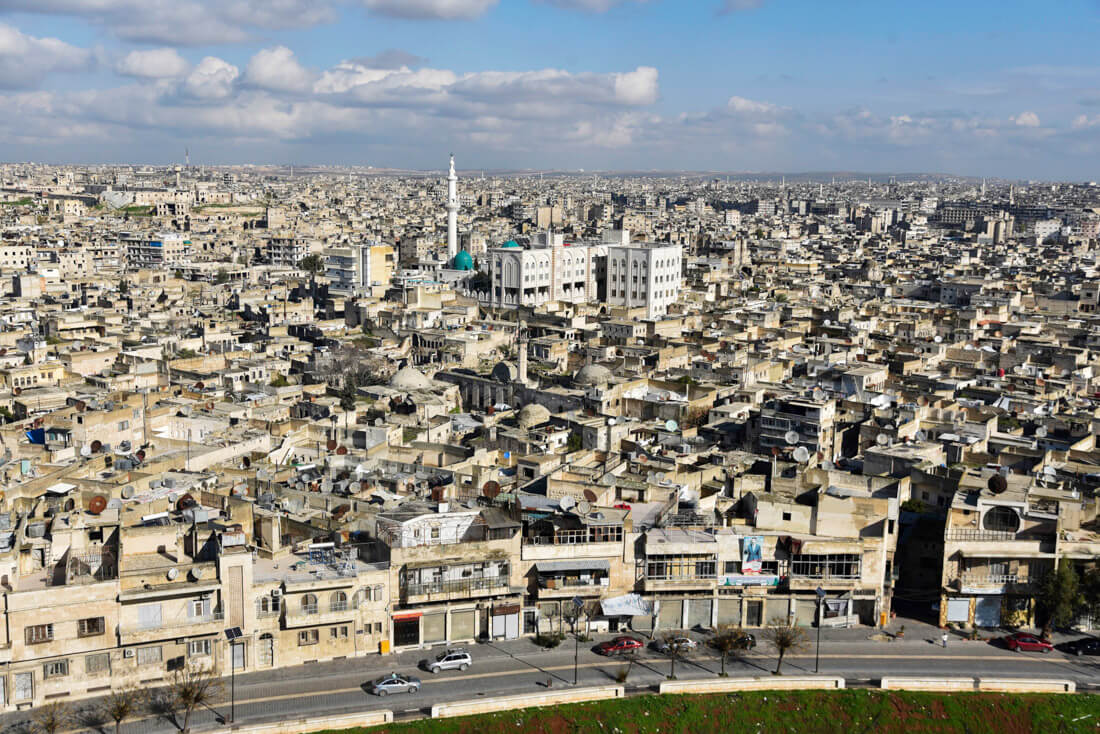 Aleppo from citadel
