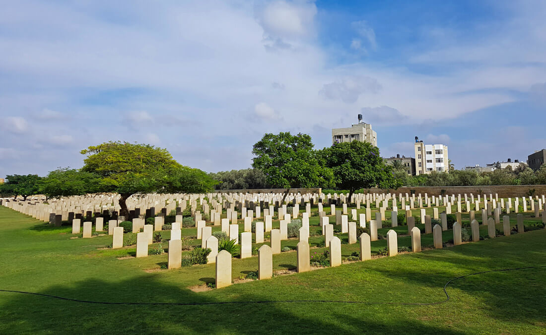 British war cemetery Gaza