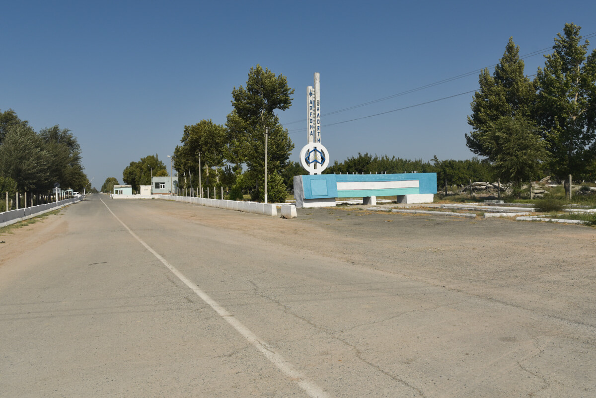 uzbekistan borders