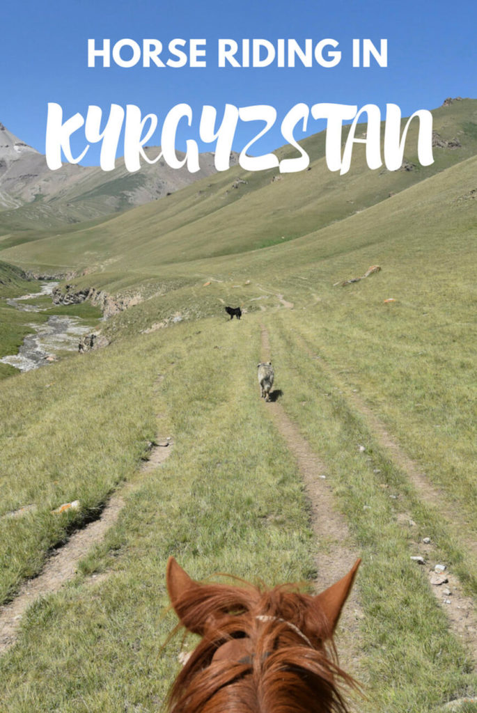 horse riding tash rabat kyrgyzstan