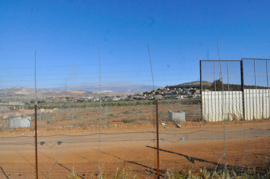 Across the Lebanese border - A Israeli village