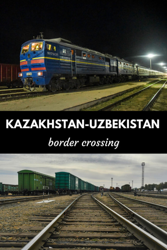 Kazakhstan-Uzbekistan border crossing