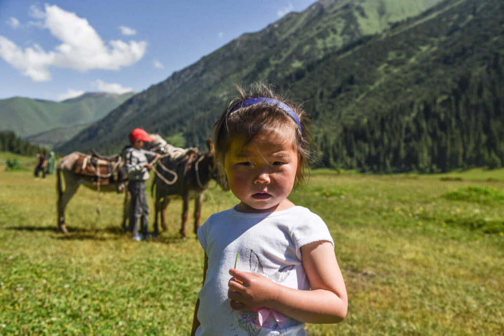 Kyrgyzstan girl