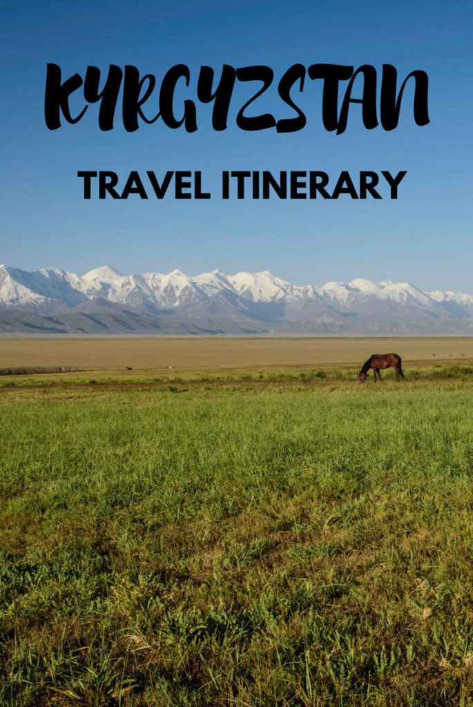 Kyrgyzstan itinerary