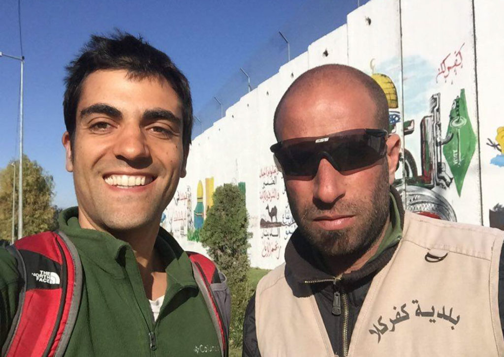Selfie with a Lebanese soldier