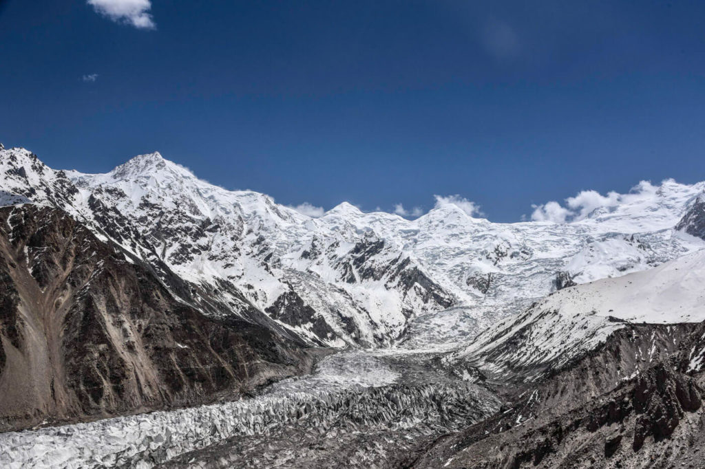 Raikot glacier and Nanga Parbat