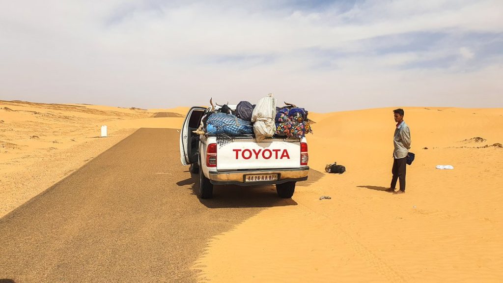roads in Mauritania