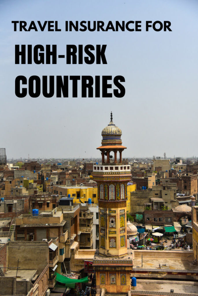 travel insurance high risk countries