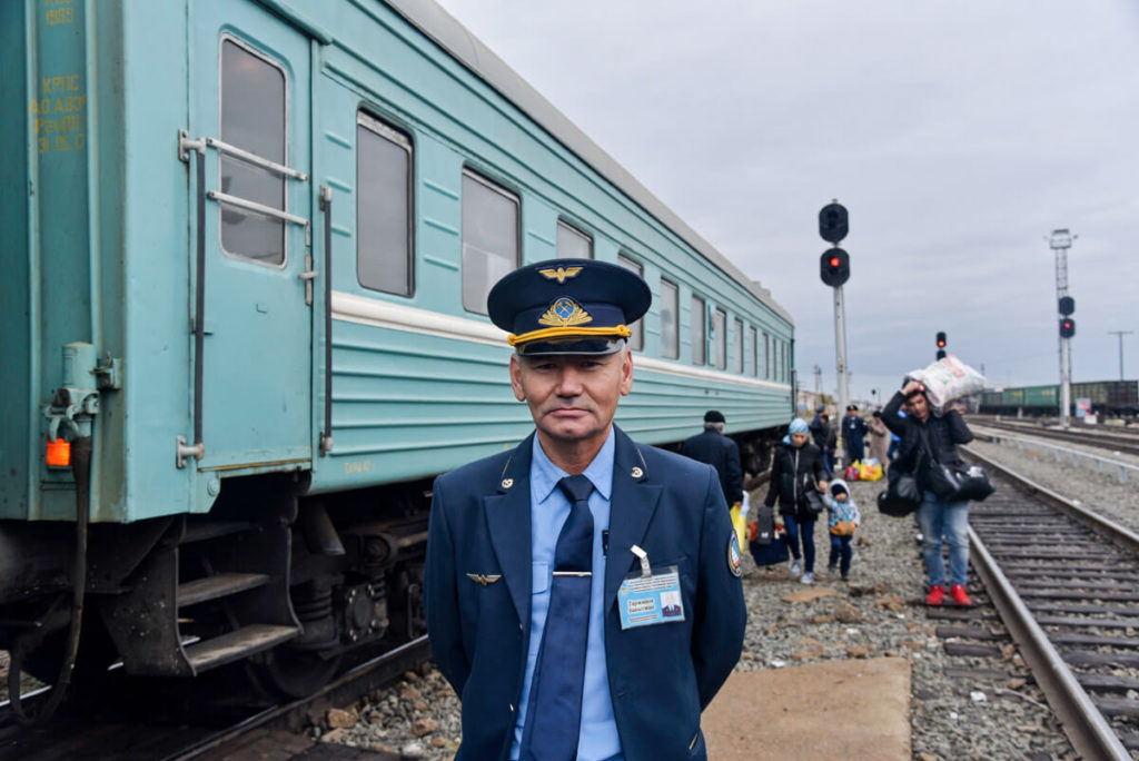 travel the silk road by train