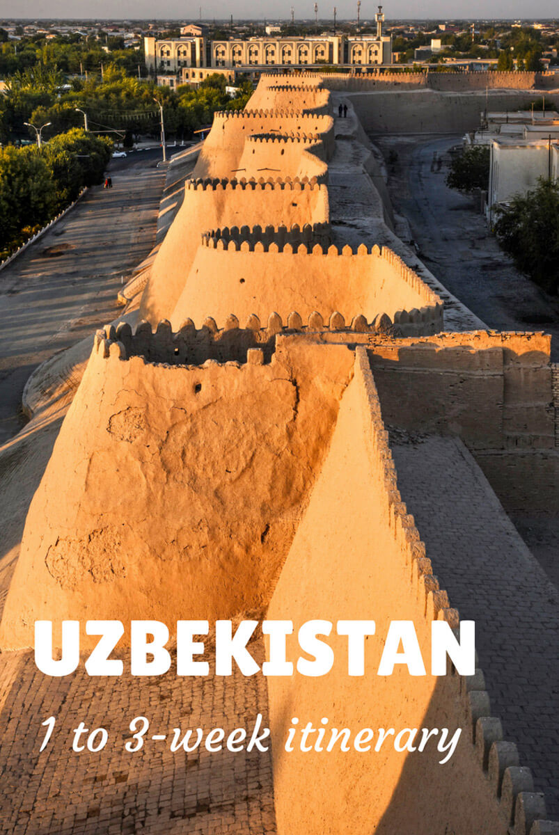 Uzbekistan itinerary