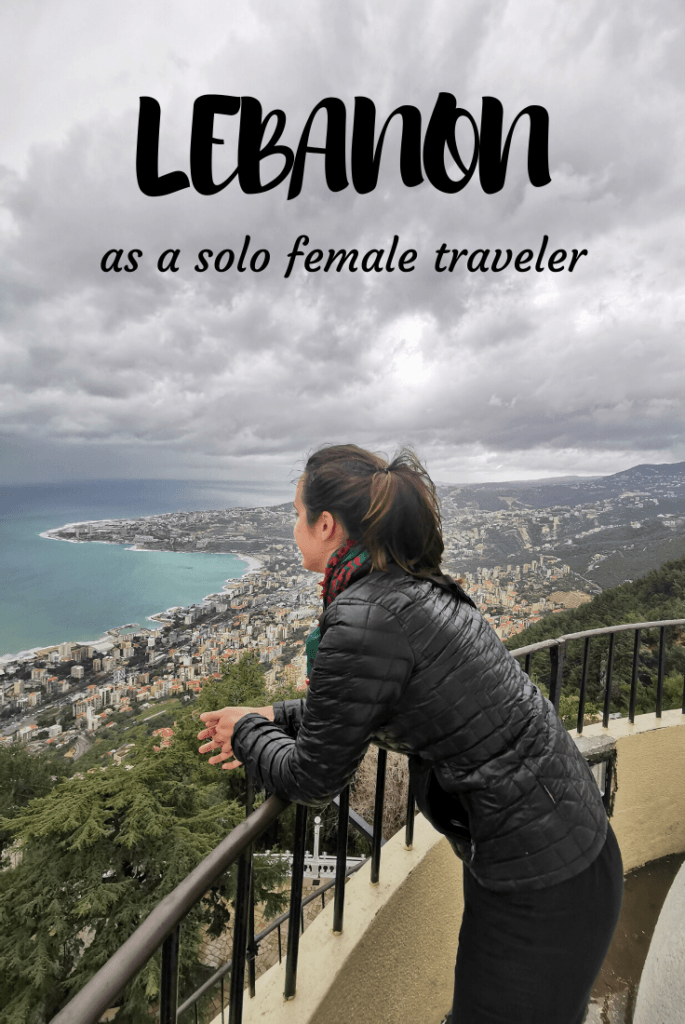 solo female travel lebanon
