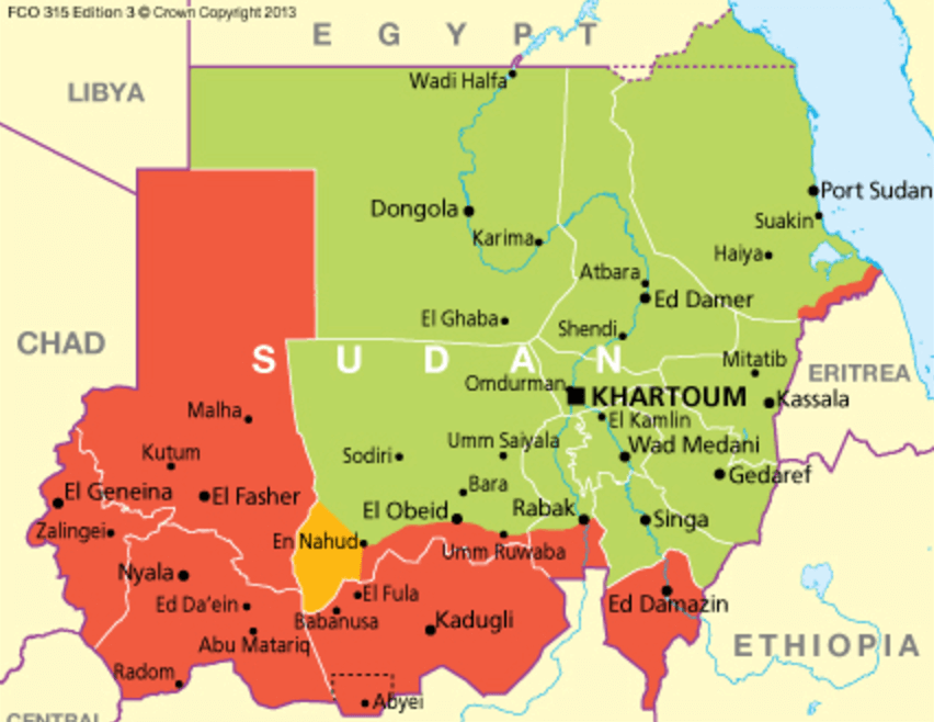 Sudan safe areas